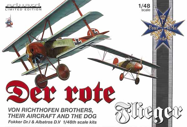 Eduard 1/48 scale Fokker Dr.1 Der Rote Flieger