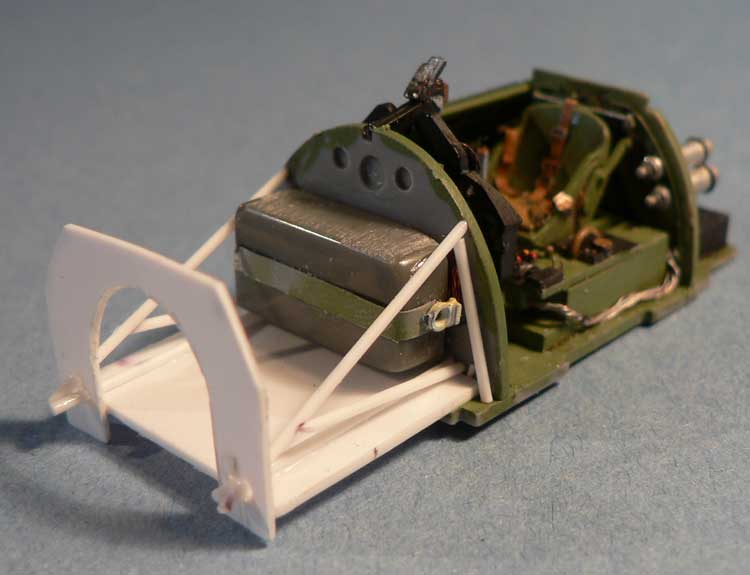 cutaway N1K2-J Shiden Kai aircraft