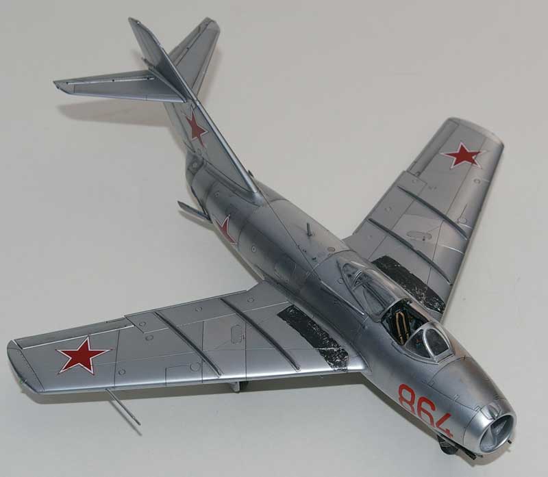 tamiya's MiG-15 mike mikolasek